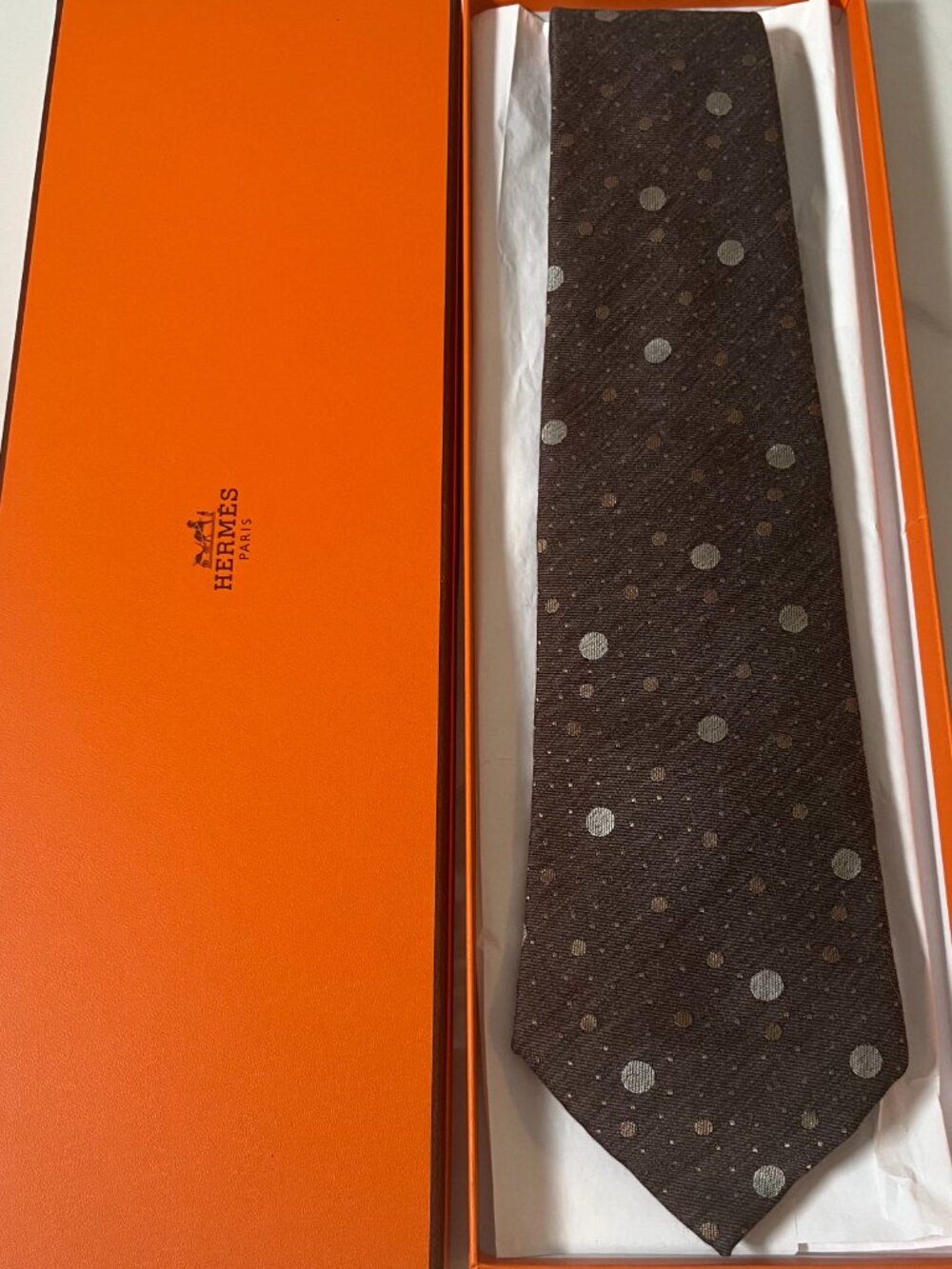 Hermès Tie + Box